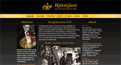 Desktop Screenshot of bjorntjanst.com